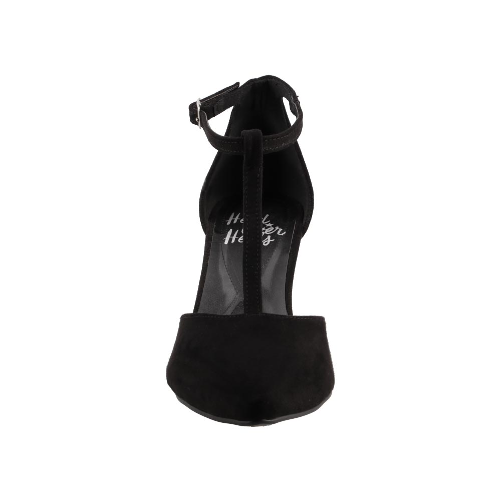 Foto 6 pulgar | Zapato De Vestir Mujer Head Over Heels 1616 Negro Comodo Casual Tacon Talla 23 A 26 E