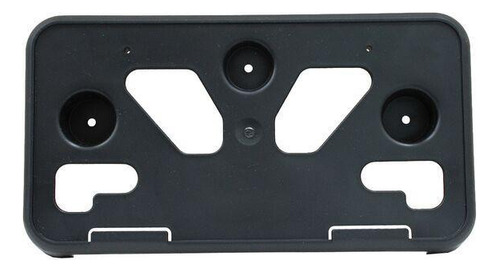 Foto 2 pulgar | Porta Placa Chevrolet Malibu  2013 Negro 1 Pieza