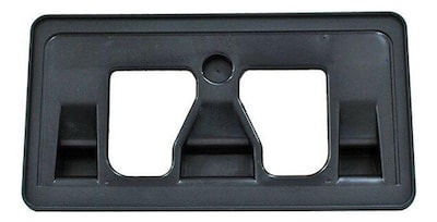 Foto 1 | Porta Placa Honda Fit Negro 1 Pieza