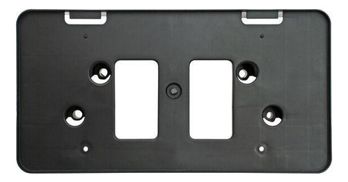 Foto 2 pulgar | Porta Placa Toyota Camry Negro 1 Pieza