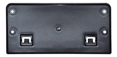 Foto 2 pulgar | Porta Placa Volkswagen Beetle Negro 1 Pieza