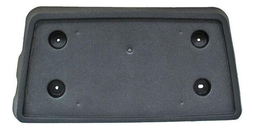 Foto 2 pulgar | Porta Placa Gmc Sierra Negro 1 Pieza