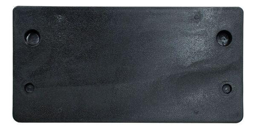 Porta Placa Volkswagen Jetta Negro 1 Pieza