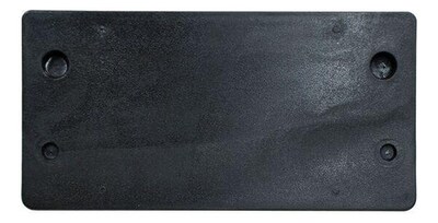 Foto 1 | Porta Placa Volkswagen Jetta Negro 1 Pieza