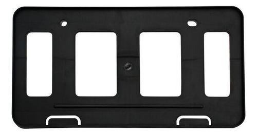 Foto 2 pulgar | Porta Placa Toyota Highlander Negro 1 Pieza