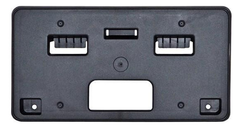 Foto 2 pulgar | Porta Placa Honda Hr-v Negro 1 Pieza