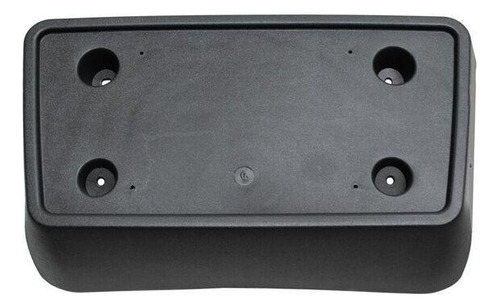 Foto 2 pulgar | Porta Placa Chevrolet Pick Up Negro 1 Pieza