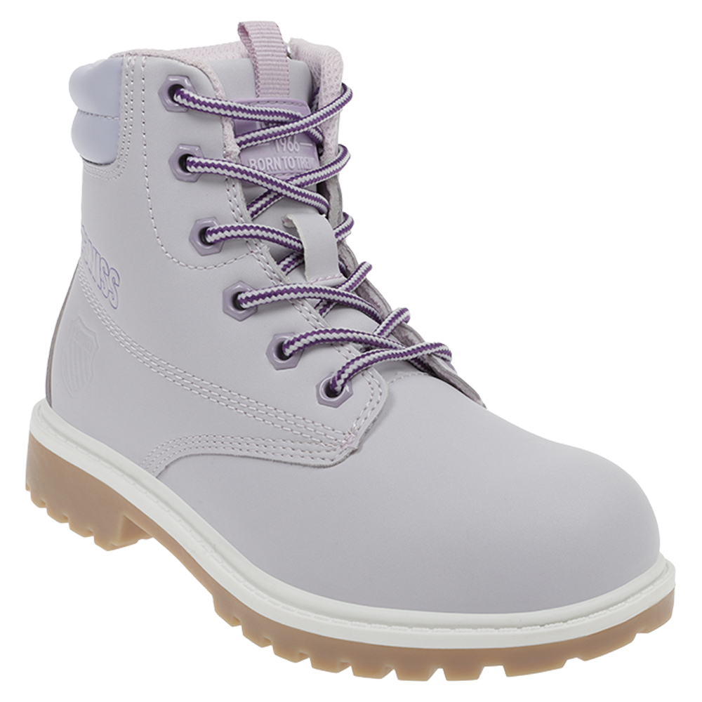 Foto 2 pulgar | Botas K-Swiss Mini Lincoln Púrpura