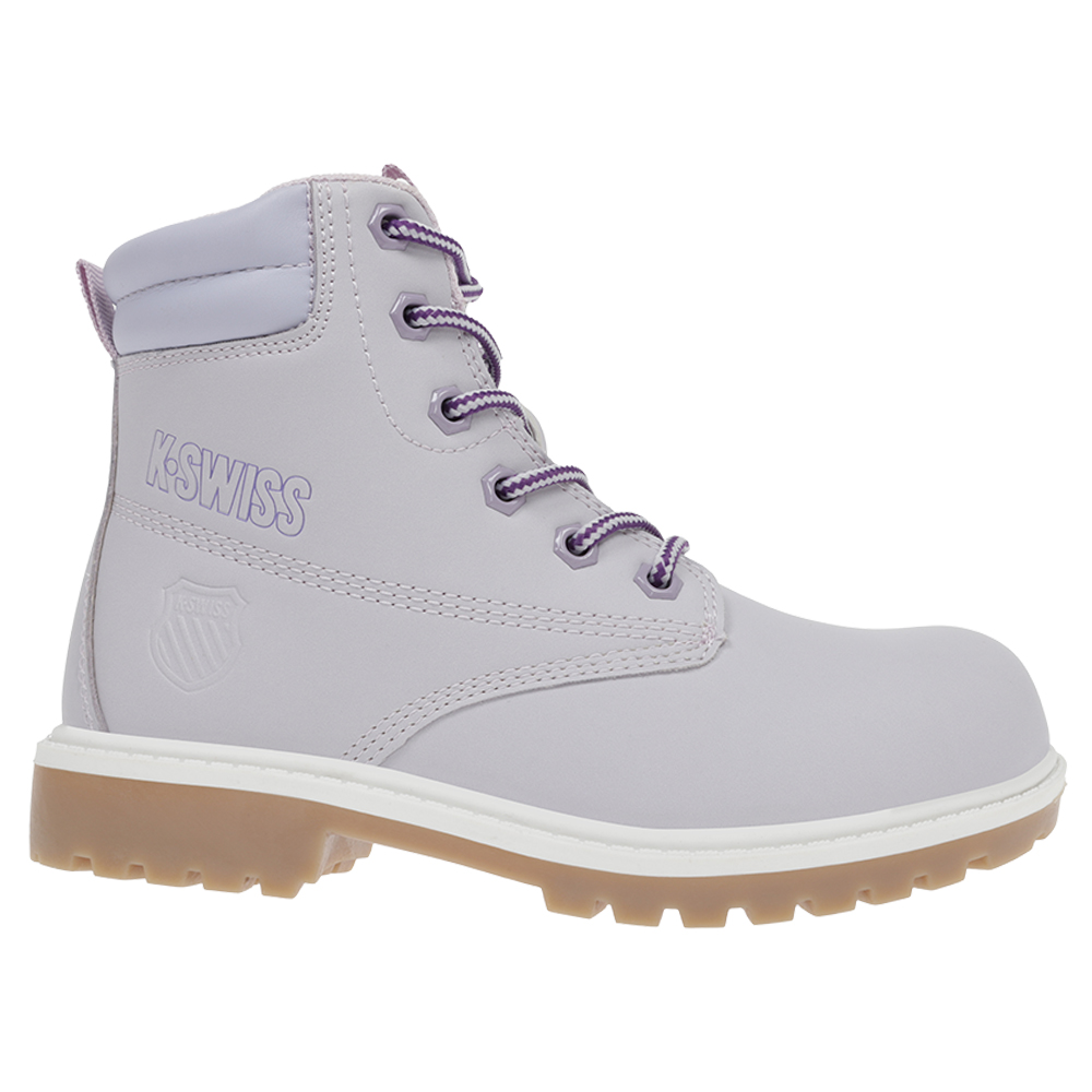 Foto 3 pulgar | Botas K-Swiss Mini Lincoln Púrpura