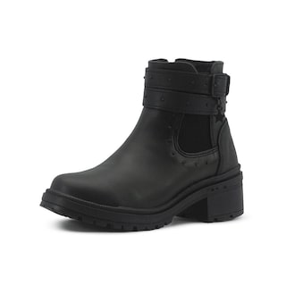 Foto 4 | Botín Bambino Chunky Para Niña Doble Hebilla Negro 18-23 Negro