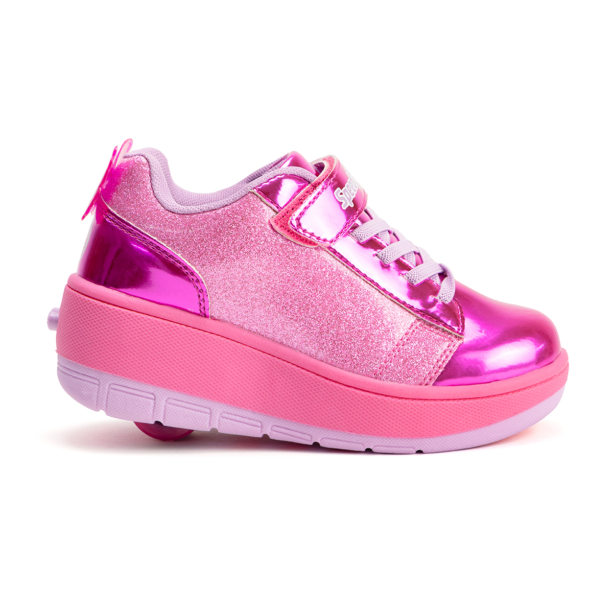 Tenis Patín Speed Rollers Flying Rollers color Rosa para Niña