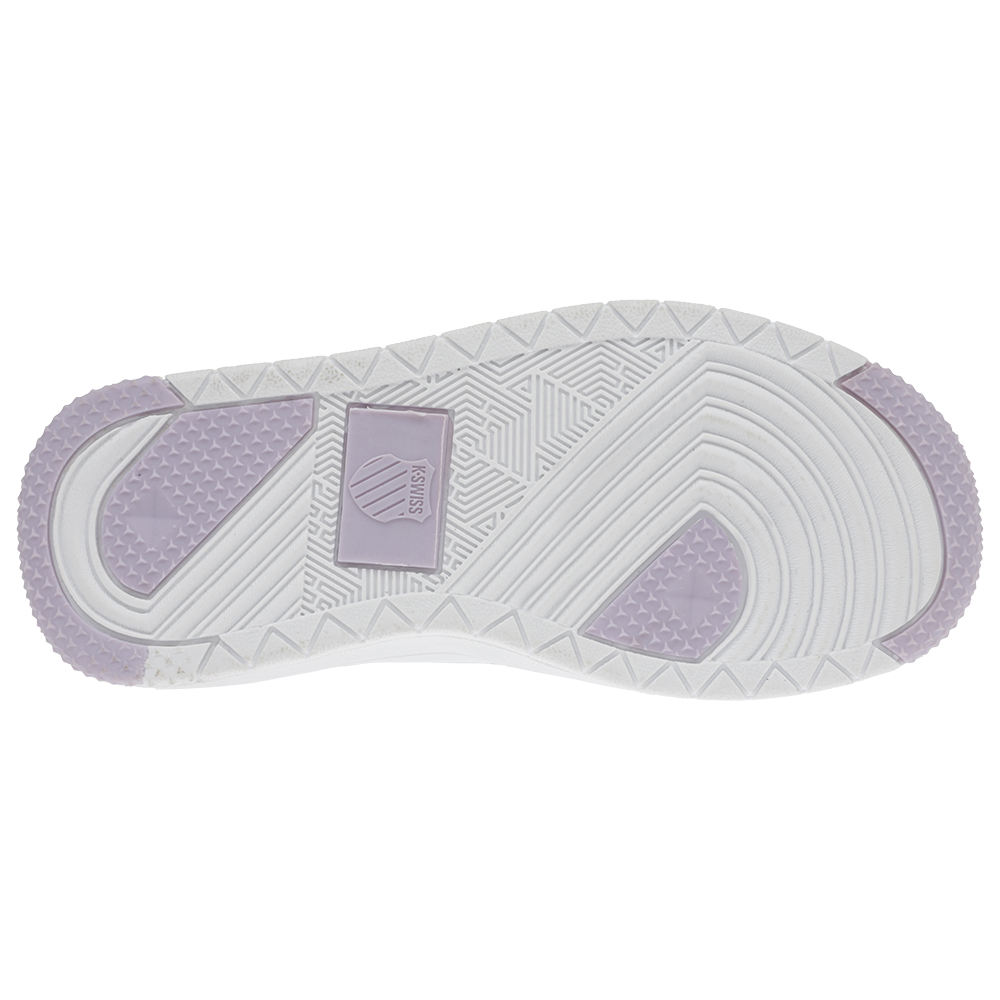 Foto 5 pulgar | Tenis K-swiss Salt 2 color Blanco con Plata para Niños