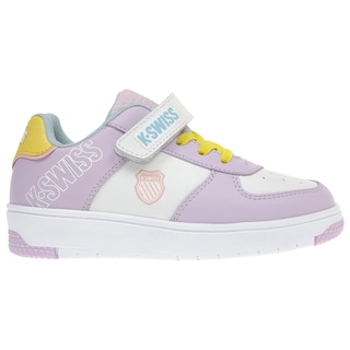 Foto 2 | Tenis K-Swiss Salt 2 color Blanco y Lila para Niños