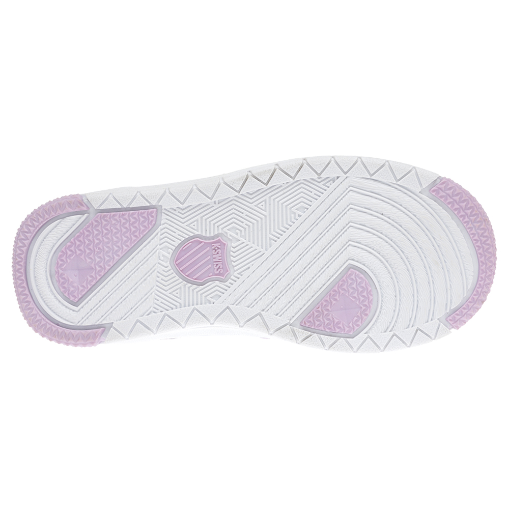 Foto 5 pulgar | Tenis K-Swiss Salt 2 color Blanco y Lila para Niños
