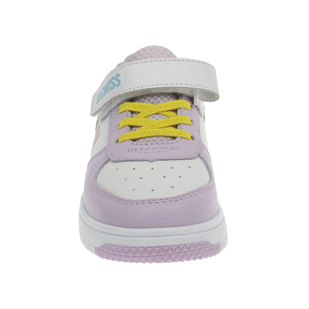 Foto 7 pulgar | Tenis K-Swiss Salt 2 color Blanco y Lila para Niños