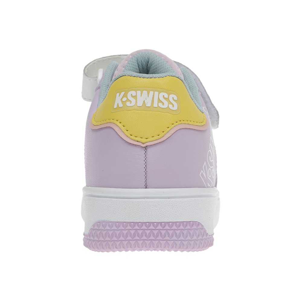 Foto 8 pulgar | Tenis K-Swiss Salt 2 color Blanco y Lila para Niños