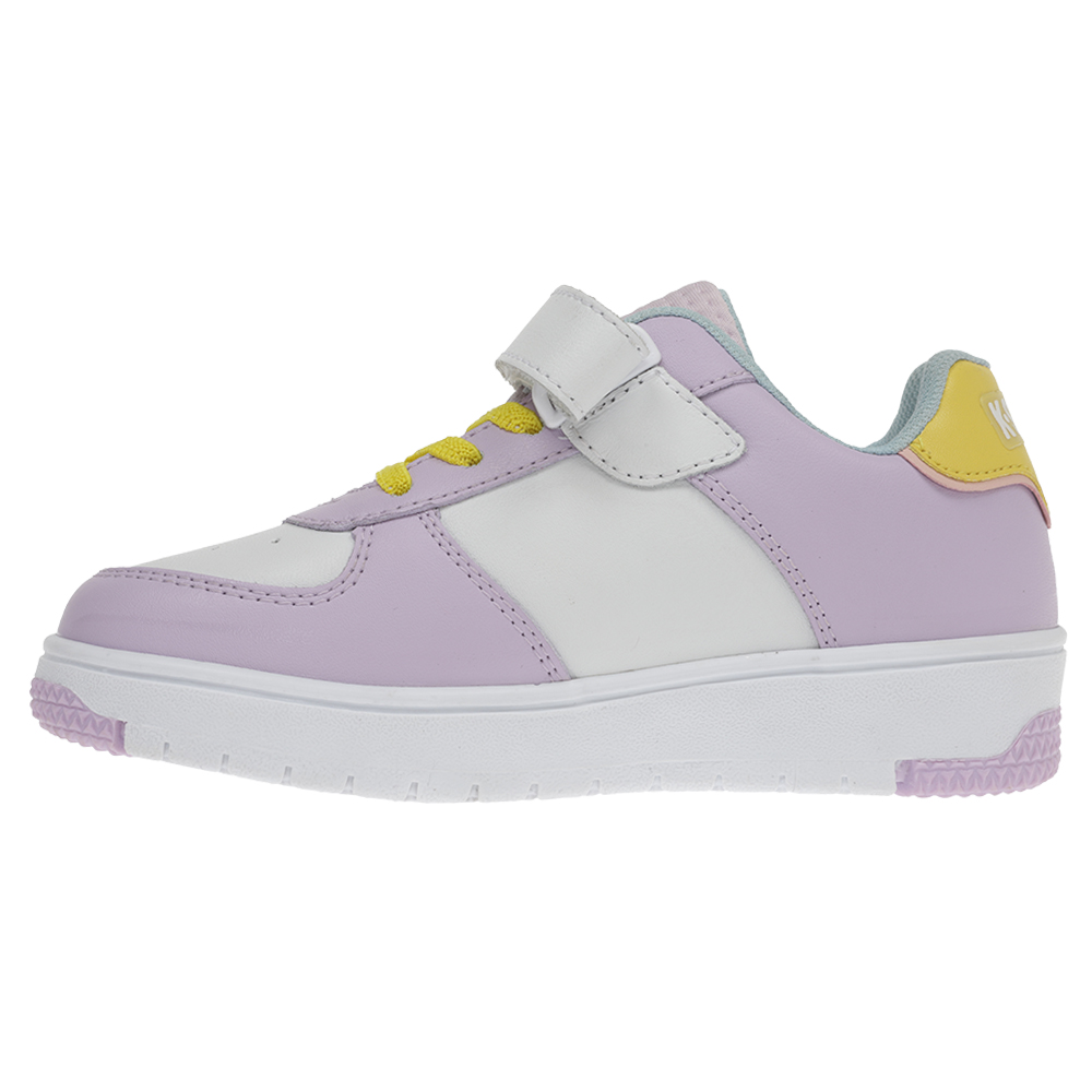 Foto 9 pulgar | Tenis K-Swiss Salt 2 color Blanco y Lila para Niños