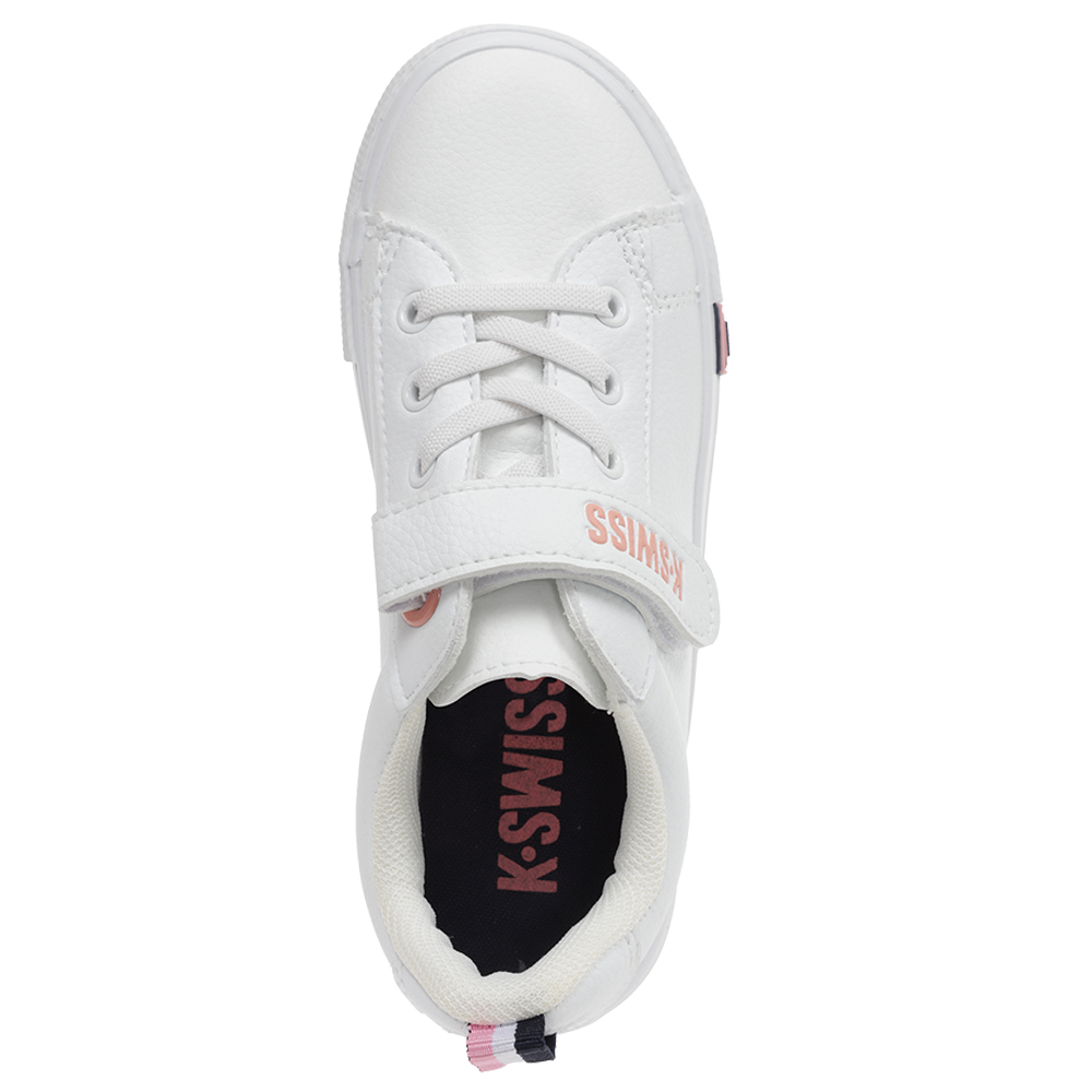 Foto 5 | Tenis para Niña K-swiss Mini Trinity Blanco