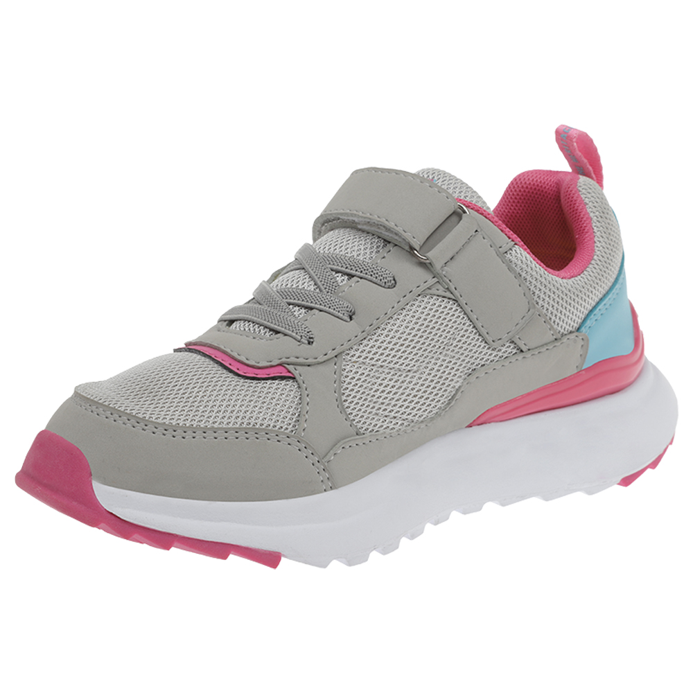 Foto 4 pulgar | Tenis K-swiss Nux Gris para Niña