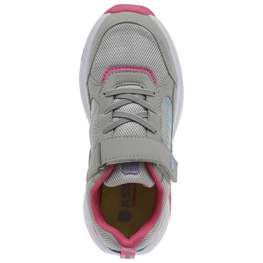 Foto 6 pulgar | Tenis K-swiss Nux Gris para Niña