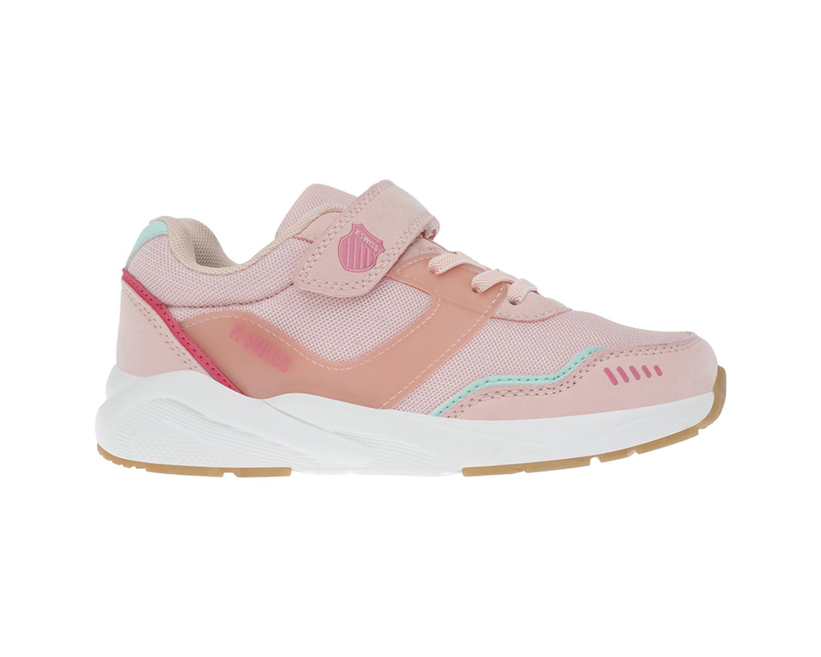 Foto 3 pulgar | Tenis Casual K-swiss Zahir Rosa para Niña