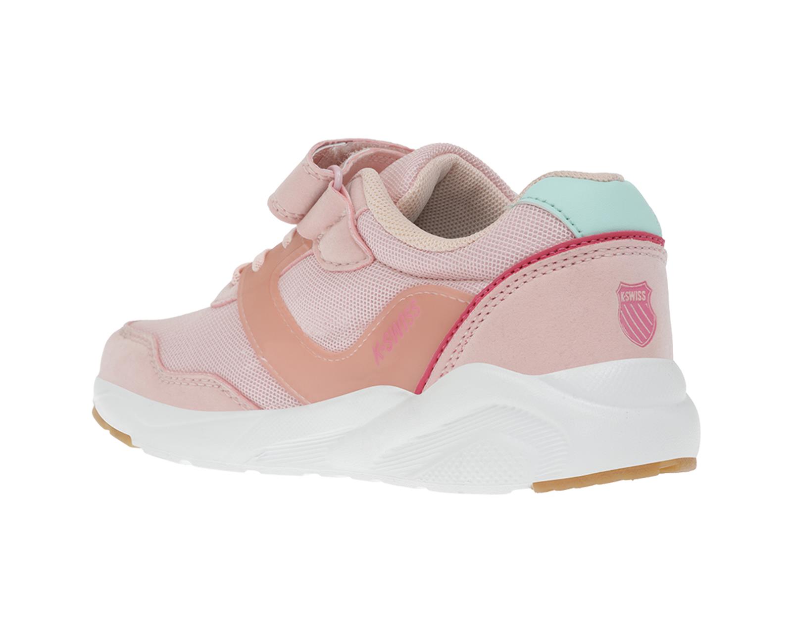 Foto 4 pulgar | Tenis Casual K-swiss Zahir Rosa para Niña