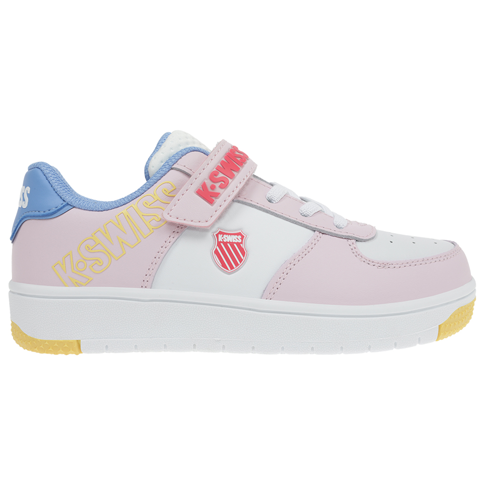 Foto 3 pulgar | Tenis K-swiss Salt 2 color Blanco/Rosa para Niños