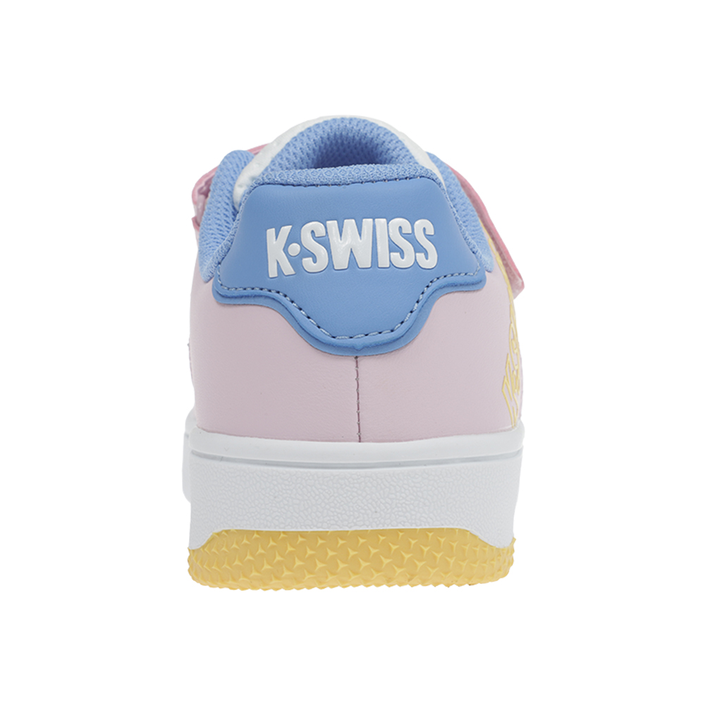 Foto 8 pulgar | Tenis K-swiss Salt 2 color Blanco/Rosa para Niños