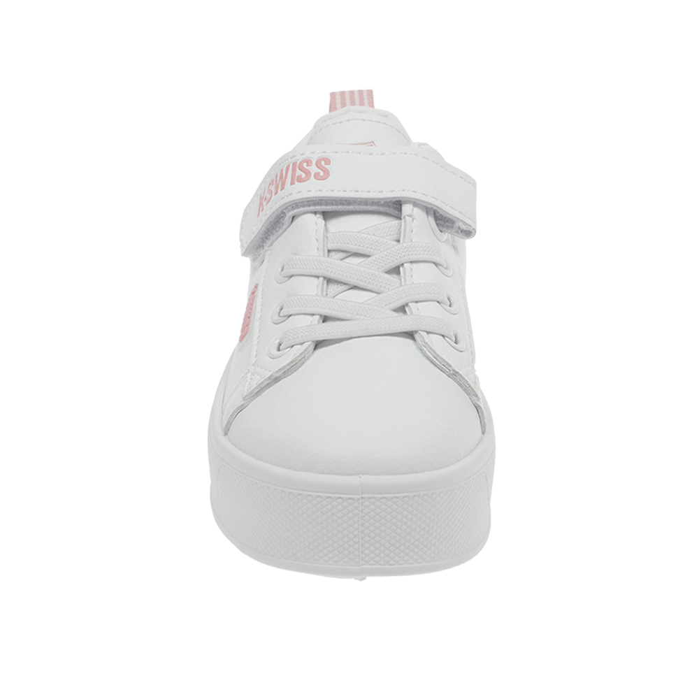 Foto 7 pulgar | Tenis K-Swiss Heidi Platform color Blanco para Niñas