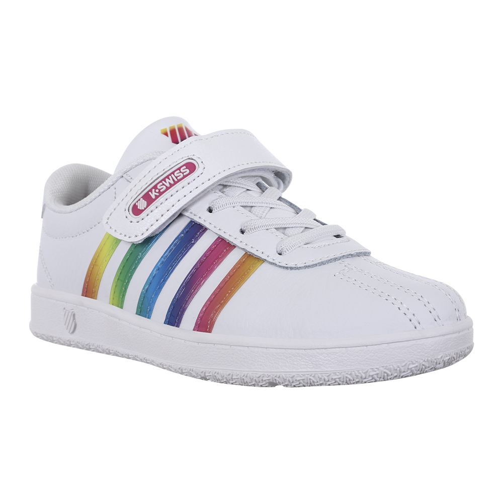 Tenis K-Swiss Court Pro Blancos para Niña