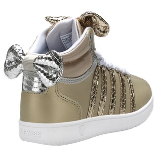Foto 3 | Tenis para Niña K-swiss Classic Vn Mid Dorado