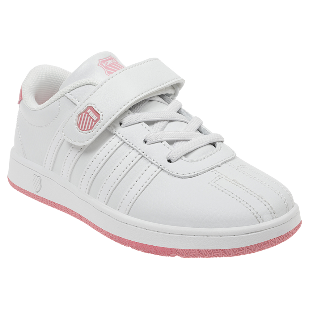 Tenis K-swiss West Court Para Niña Color Blanco