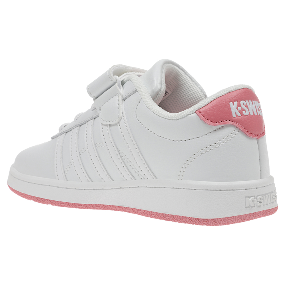 Foto 3 | Tenis K-swiss West Court Para Niña Color Blanco