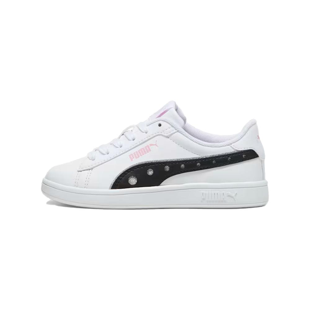 Tenis Puma Smash 3.0 Dance Party color Blanco para Niña