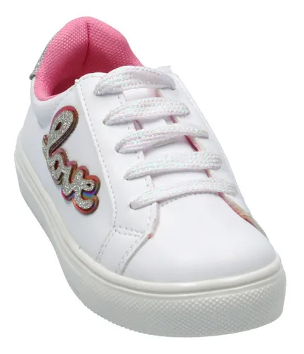 Foto 5 | Tenis Deportivo Tropicana Love Blancos