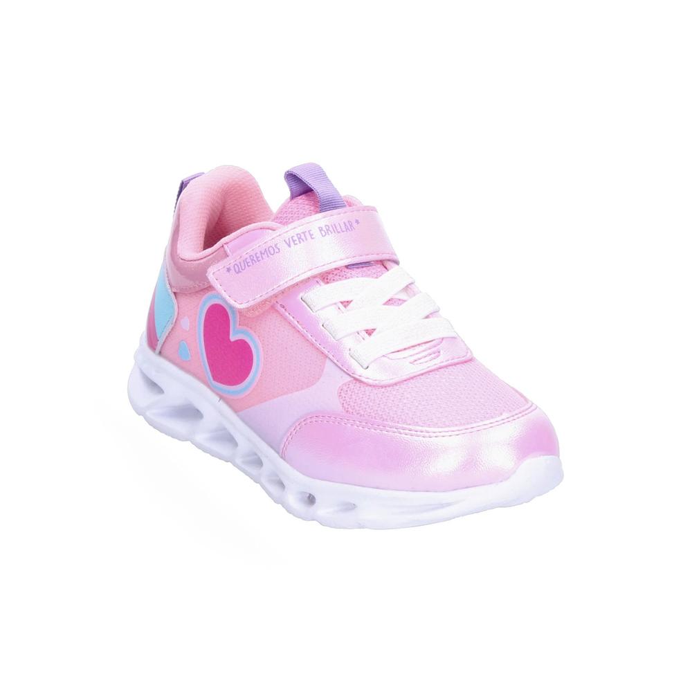 Foto 2 | Tenis Tropicana Rosa con Luces