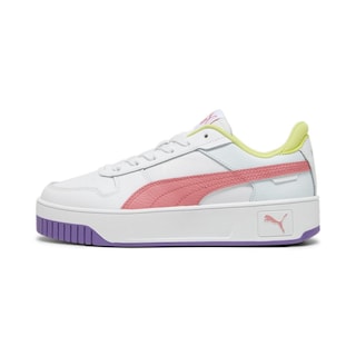 Foto 1 | Tenis Puma Casual Carina Street Blanco para Niña