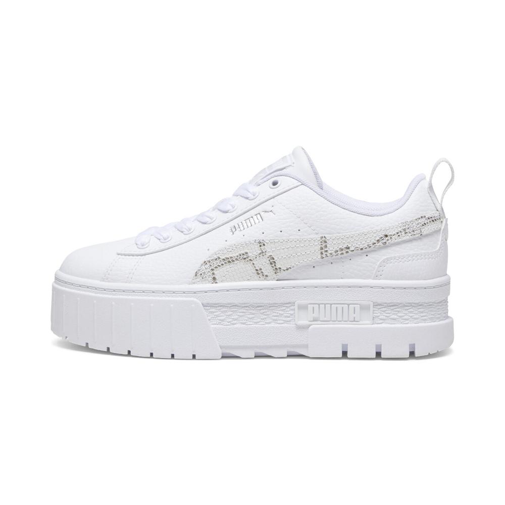 Tenis Puma Mayze Snake Jr  Blanco para Niña