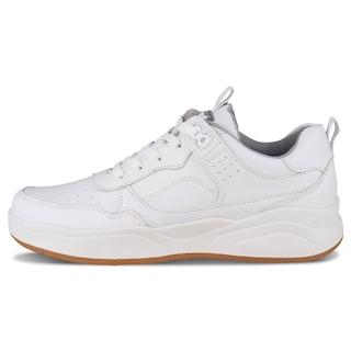 Foto 3 | Tenis Moda Juvenil Urban Up 5241 Color Blanco/ambar Unisex