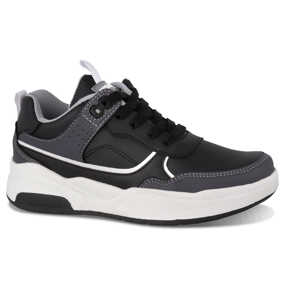 Tenis Moda Juvenil Urban Up 5241 Color Negro/gris Unisex
