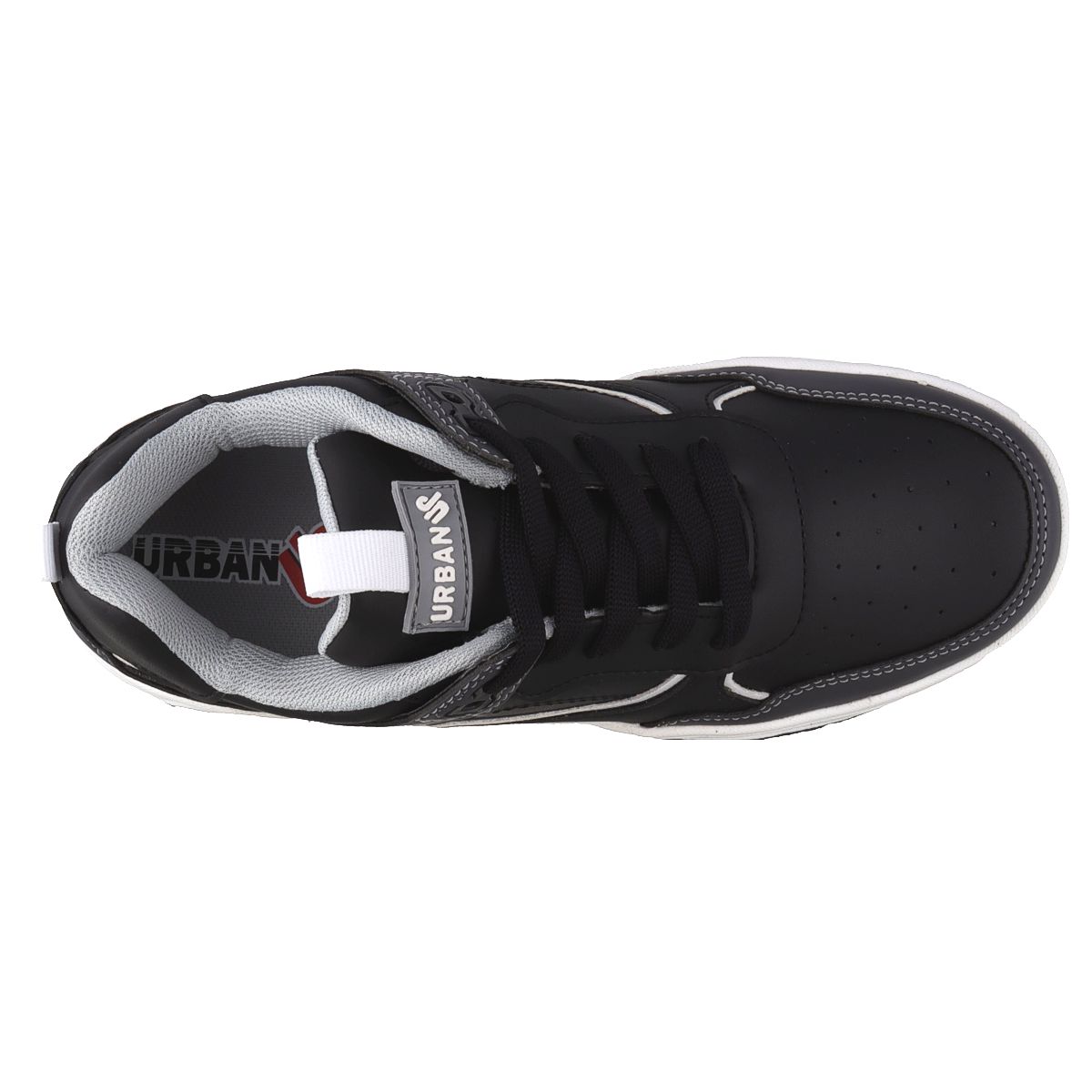 Foto 5 pulgar | Tenis Moda Juvenil Urban Up 5241 Color Negro/gris Unisex