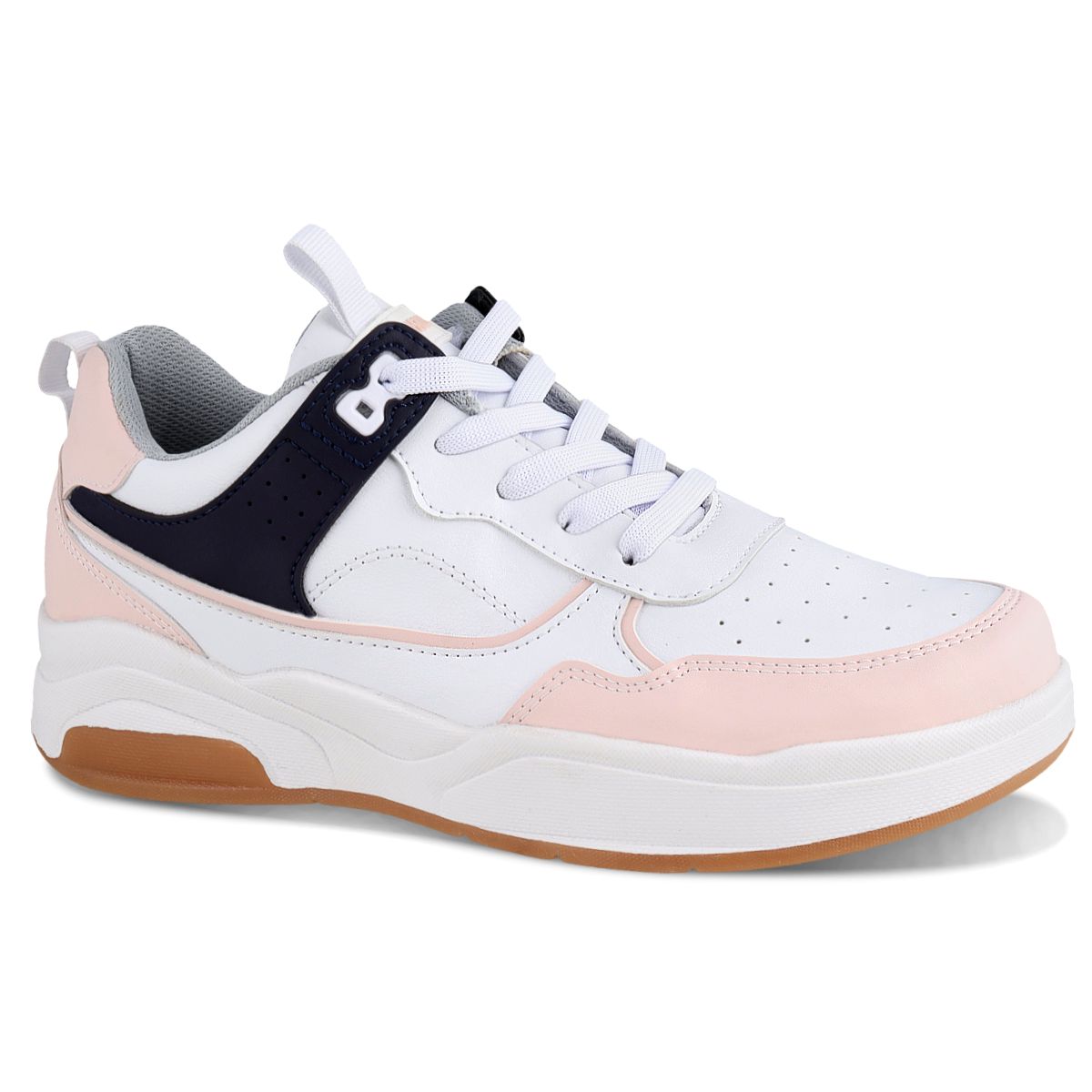Tenis Moda Juvenil Urban Up 5241 Color Marino/rosa Unisex