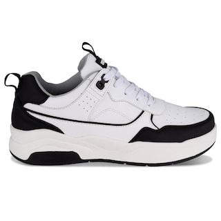 Foto 2 | Tenis Moda Juvenil Urban Up 5241 Color Blanco/negro Unisex