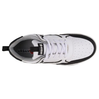 Foto 4 | Tenis Moda Juvenil Urban Up 5241 Color Blanco/negro Unisex