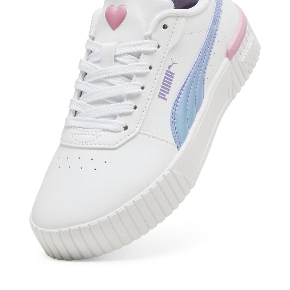 Foto 5 pulgar | Tenis Puma Carina 2.0 Bouncy Sky Jr Blancos para Niña