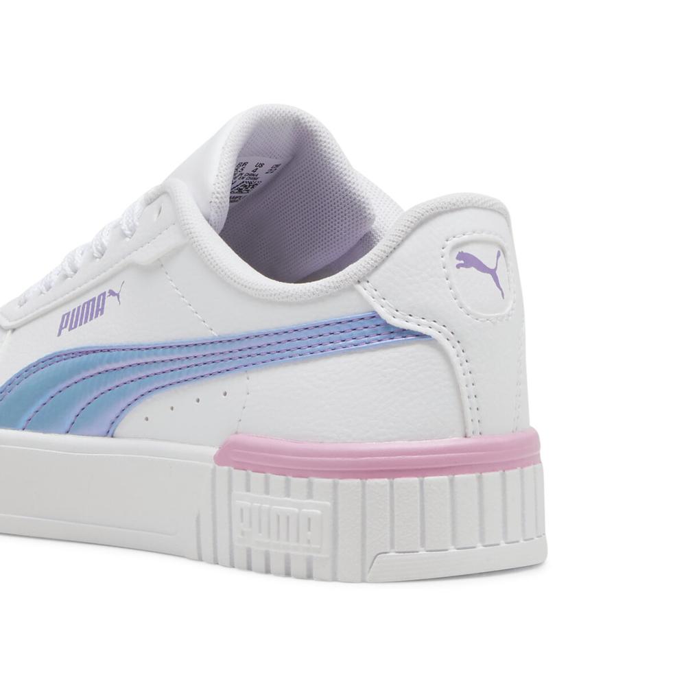 Foto 5 | Tenis Puma Carina 2.0 Bouncy Sky Jr Blancos para Niña