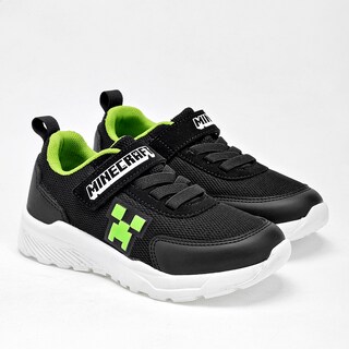 Foto 2 | Licencias Yuyin Tenis Urbano Para Niño Negro Verde Blanco, Agujeta Elastica