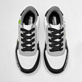 Foto 3 | Licencias Yuyin Tenis Urbano Para Niño Blanco Negro Gris