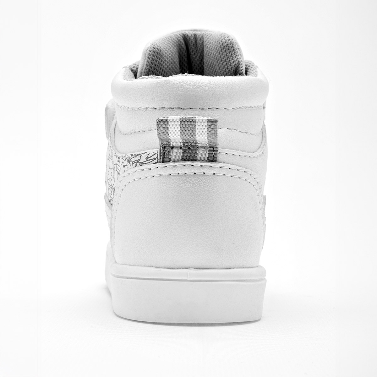 Foto 3 pulgar | Bubble Gummers Tenis Urbano Para Niño Blanco Gris