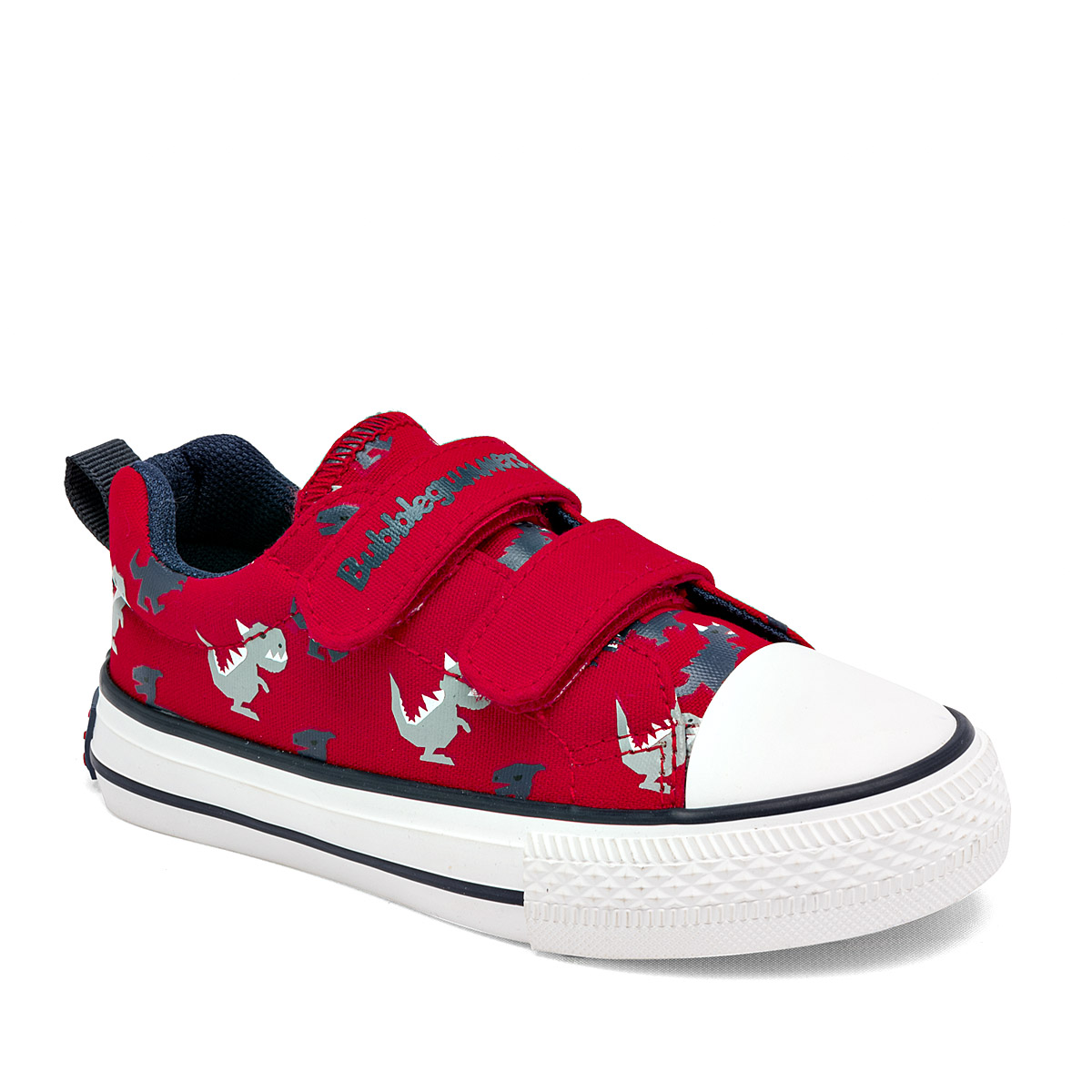 Bubble Gummers Tenis Urbano Para Niño Rojo Marino Gris